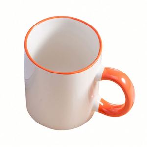Envío Gratis, Prensa Térmica para Tazas, Tazas de Cerámica Nórdicas Pequeñas a Bajo Precio, Taza Individual con Letras Divertidas - Product Image 6