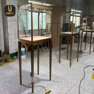 ตู้โชว์เครื่องประดับคุณภาพสูงแบบบูติก พร้อมไฟ LED  ออกแบบตกแต่งร้านค้าครบวงจร  โซลูชั่นการจัดแสดงสินค้าแบบวิชวล  ODM/OEM - Product Image 2