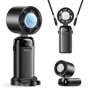 Nuevo Ventilador Plegable Portátil Recargable USB Pequeño de Mano para Exteriores con Enfriamiento por Aire y Hielo, Personalizable al por Mayor - Product Image 1