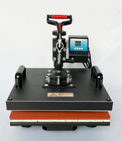Máquina de Prensa de Calor Deslizante de 38x38 cm con Control Digital para Sublimación y Transferencia en Camisetas