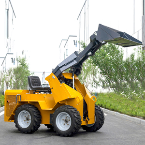 CE/EPA S490 Skid nokta dönüşlü yükleyici Mini Skid Steer küçük bahçe yükleyici parça Mini Skid nokta dönüşlü yükleyici satılık - Product Image 5