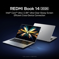 Nouveauté REDMI Book Pro 14/16 2026 Intel Ultra5/UltraX7 24G/32G+1TB SSD Ordinateur portable en métal avec clavier anglais Prise US