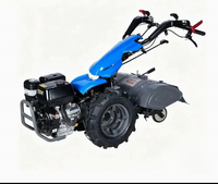 Motoculteur multifonctionnel diesel 12 CV pour labourage et travail du sol