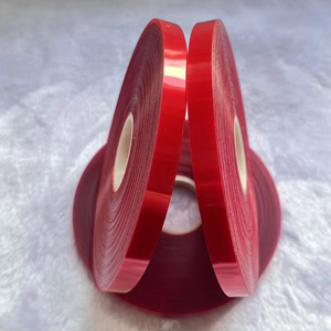 Nhựa Màu Đỏ Của Nhãn Hiệu Pet Thân Thiện Với Môi Nóng Chảy Phim Dải Băng 20Mm Rộng 150M Cho Hàng Hóa Ràng Buộc - Product Image 2