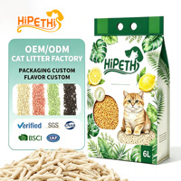 Litière pour chat en tofu ultra rapide à agglomération dure, granulés de 2 mm, faible teneur en poussière, non parfumée, jetable aux toilettes, naturelle, sans odeur, en vrac, vente en gros, OEM