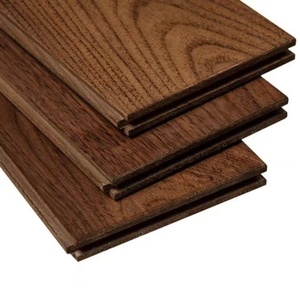 Revêtement de sol en noyer noir massif noble de surface vernis délicat <span class=keywords><strong>Parquet</strong></span> à haute résistance à la compression Plancher de bois dur lisse - Product Image 2