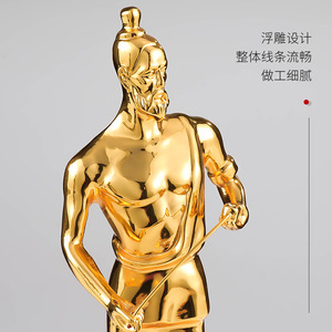 Luban Award Golden Man <b>Trophy</b> Metal 36cm Architectural Engineering Prize Zhan Tianyou Award 38cm <b>Engraving</b> Durable - Product Image 4