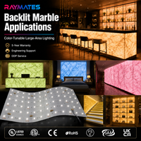 Feuille de lumière LED Flexible chaude 4IN1 SMD5050 RGBW rétro-éclairage LED éclairage 6Leds papier découpable feuilles de lumière LED minces pour comptoir