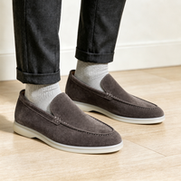 Mocassins en daim de vache pour hommes en gros – Cadeau idéal pour la fête de Thanksgiving, Noël, pour mari, papa, ou entre amis aujourd'hui