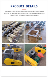 Nhà máy bán giá thấp Silo trượt Van cổng ROTARY airlock Sao Shaped bụi van - Product Image 6