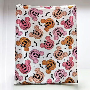 Best Selling Winter Warm Soft Plush <strong>Halloween</strong> Desniey <strong>Blanket</strong> Customized Minky Sherpa Fleece Flannel Throw <strong>Blankets</strong> - Product Image 1