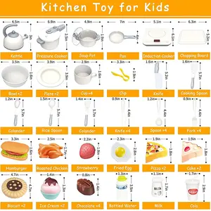 Koken Accessoires Kinderen Pretend Play Kid Play Keuken Speelgoed Set Nordic Spelen Keuken Speelgoed Keuken Speelgoed Voor Meisjes Roze