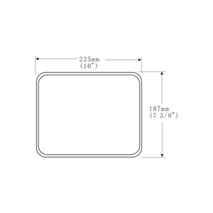 SL-528 Shiliduo Specchietto Retrovisore per Camion <span class=keywords><strong>Mercedes</strong></span>-Benz Serie <span class=keywords><strong>Actros</strong></span> 225mm*187mm - Product Image 5