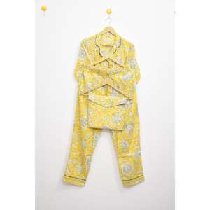 Ropa de Dormir de Algodón Suave Estilo Vintage para Mujer, Ropa de Dormir Holgada, Ropa de Noche Informal, Regalo, Excelente Precio - Product Image 3