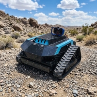 Mesin Pemotong Rumput Mini Robot Crawler Remote Control Laris Manis