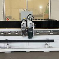 Machine de chanfreinage à 45 degrés ZEUS, à une coupe, une tronçonnée, un meulage et un polissage, pour pierre de granit/marbre, avec contrôle PLC, moteur et boîte de vitesses