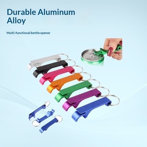 FEI TSWEI - Llavero Multifuncional de Aleación de Aluminio para Abrir Botellas de Cerveza, Abrelatas Portátil de 6.3 cm y 8.5 g, Venta al por Mayor - Product Image 1