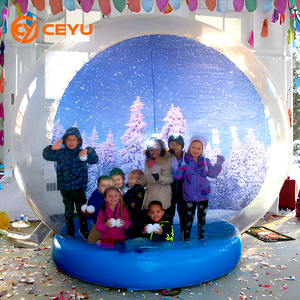 Ceyu Château Gonflable Bulle Étanche de Qualité Supérieure, Populaire, Résistant aux Intempéries, avec Souffleur pour Enfants - Product Image 1