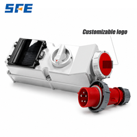 Boîtier de prise industrielle étanche SFE IEC60309 CE IP67 avec interrupteur et disjoncteur, OEM disponible