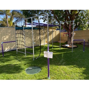 Gimnasio Infantil para Exteriores, Equipo de Entrenamiento <span class=keywords><strong>Ninja</strong></span>, Barras de Mono, Columpios para Bebés - Product Image 1