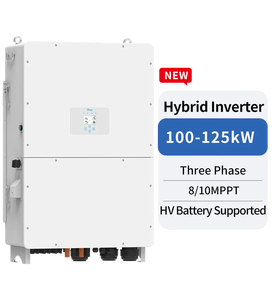 Deye HYBRID อินเวอร์เตอร์100-125kW แบตเตอรี่ HV สามเฟส8/10MPPT 100/125K-SG02HP3-EU-GM10 EU Stock - Product Image 1