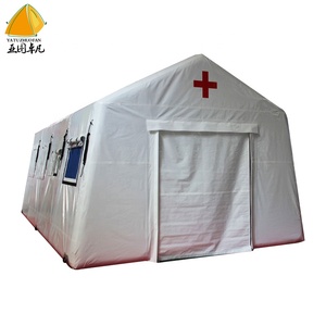 Sanitarios de Emergencia Móvil al aire libre inflable rescate médico de alivio de desastre sanitario hospital durable del PVC de la presión de aire tienda - Product Image 3