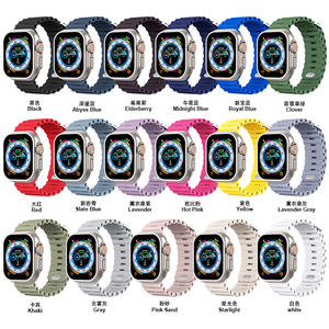 من المصنع مباشرة لـ IWatch 49 ، 46 ، 45 Watch ، حزام محيط لـ Apple Ultra <span class=keywords><strong>2</strong></span> Band 9 8 7 سوار مطاطي - Product Image 1