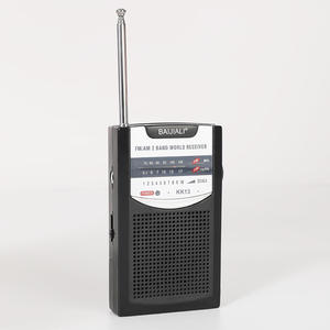 Factory Custom FM AM Radio <b>Mini</b> Portable ABS Plastic Telescopic Antenna 65g Lightweight Disaster Prevention Pocket Radio - Product Image 2