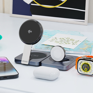 Produits les plus vendus sur Alibaba, <span class=keywords><strong>chargeur</strong></span> sans fil pliable <span class=keywords><strong>3</strong></span> <span class=keywords><strong>en</strong></span> <span class=keywords><strong>1</strong></span> T9 pour iPhone, <span class=keywords><strong>Apple</strong></span> Watch, Airpods - Product Image 6