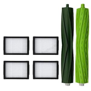 Brosses en caoutchouc multi-surfaces de rechange pour IRobot pour aspirateur <span class=keywords><strong>Roomba</strong></span> <span class=keywords><strong>I7</strong></span>/<span class=keywords><strong>i7</strong></span> + <span class=keywords><strong>I7</strong></span> <span class=keywords><strong>Plus</strong></span> E5 E6 pour usage domestique - Product Image 1