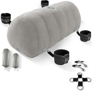Almohada Sexual para Parejas, Juguetes Sexuales, Producto <span class=keywords><strong>SM</strong></span>, Cojín Inflable en Forma de Corazón para Dormitorio, Soporte para Dildo, Correa Cruzada - Product Image 3