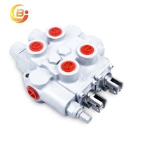 Vanne de frein hydraulique Junbao RD5200 à 2 leviers avec télécommande pour remorque, idéale pour les machines de levage