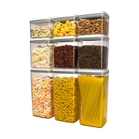 Offre Spéciale ustensiles de cuisine conteneurs de stockage hermétiques aliments famille aliments biscuits snacks épices bacs de stockage scellés