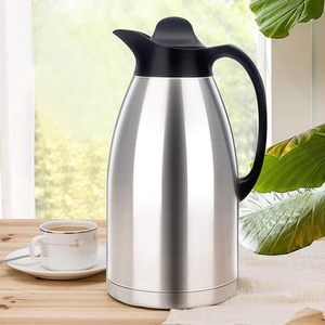 Thép không gỉ lớn đôi-tường cách nhiệt chân không Flask 12-giờ nhiệt cà phê Carafe với nắp di động Đồ uống máy chủ nồi - Product Image 3