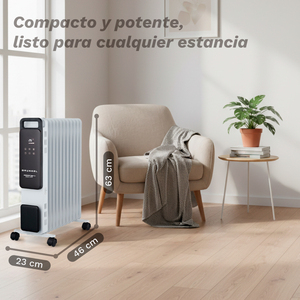 Calentador Inteligente Grunkel Radiator Smart 2500 de 2500W con 11 Elementos Programables 24H para Hogar Inteligente - Product Image 2