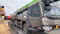 Grue mobile à longue portée de 35 tonnes, 56 mètres, Zoomlion QY35V, grue de chantier pour travaux de ponts autoroutiers