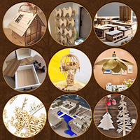 Plaques de contreplaqué en tilleul de 1 mm, 2 mm, 3 mm, 4 mm, 5 mm, 6 mm en gros pour découpe laser, artisanat DIY, modélisme, jouets éducatifs, puzzles