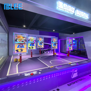 BLEE Macchina Interattiva per Allenamento di Tiro a Canestro Indoor, Gioco Arcade con 1 Corsia in Vendita - Product Image 1