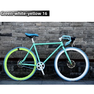 Nhà máy bán tốc độ duy nhất Fixie 24 inch 26 inch đôi đĩa phanh cố định bánh xe đạp xe đạp - Product Image 4