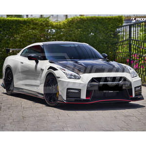 Capó de fibra de carbono estilo OE 2017 para Nissan GTR R35 2017-2026 - Product Image 5