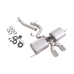 Système d'échappement haute performance pour Golf 6 R 2.0T 2010-2016, tuyau d'échappement avant et arrière, silencieux Valvetronic - Product Image 4