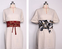 Kimono Japonés para Mujer, Diseño Personalizado, Colores Impresos, Cinturón Obi para Hombre y Mujer, 15 cm de Ancho, Venta al Por Mayor de Fábrica