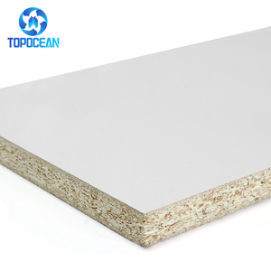 Giá bán buôn Trắng MFC không sứt mẻ 1830x2440 18 mét melamine phải đối mặt với ván gỗ đồ nội thất bảng - Product Image 2