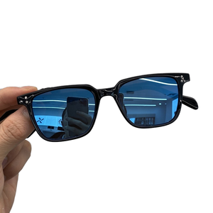 Gafas de sol de lujo con protección UV, montura cuadrada, diseño moderno y con personalidad, unisex, para viajes. - Product Image 3