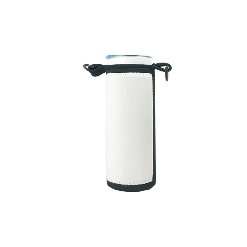 Neoprene 20OZ Skinny Tumbler Water Bottle Holder Sublimation Holder with Strap
