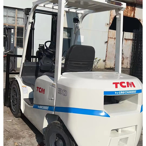 TCM <b>Used</b> Diesel 3 Ton Counterbalance Forklift FD30 with 6 Months Warranty for Retail Applications - Product Image 1