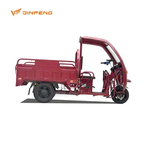 JINPENG JL150P EEC Electric Cargo Tricycle with Shield for Agricultural Products Transportation Heavy Load Cheap Price