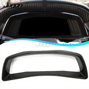 Accessoires de voiture de sport de luxe Jogon, Corvette C8 Z51 Z06 2020-2023, cadre de tableau de bord en fibre de carbone véritable, garniture de protection à clipser - Product Image 3