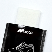 Lingettes nettoyantes jetables portables non tissées pour chaussures, lingettes humides à action rapide pour baskets, décontamination rapide des chaussures