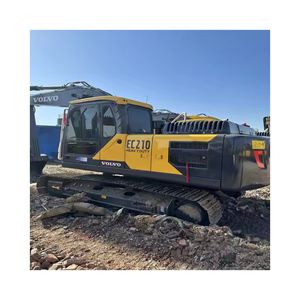 Engin de terrassement 21 tonnes VOLVO EC210 pelleteuse de construction d'occasion en bon état pelleteuse sur chenilles VOLVO EC210 d'occasion à vendre - Product Image 1